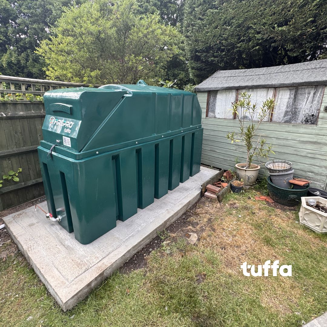 TuffaTanks's tweet photo. Big thanks to RS Boiler Services for these great installation shots of our Tuffa 1150L Fire Protected Oil Tank! 🙌

Our integrated fire protection saves time &amp; costs by removing the need for separate site barriers.

👉 https://t.co/sxrjwcL4zx

#OilTank #TuffaTanks https://t.co/tNkMlrBv6A