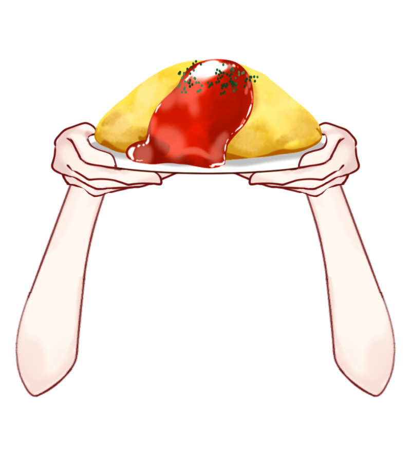 yu_un0620's tweet photo. #Vtuber素材 #おはようVTuber
フリー素材、食べ物シリーズです！！
(オムライス・ハンバーガー・アイス・クレープ）
ご自由にお使いください👍 https://t.co/cD8FBJhsec