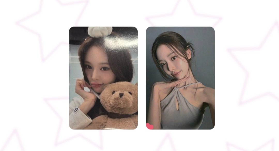 jeearchs's tweet photo. wts lfb ww ph
izna stt jeemin photocards 𐙚

₱480 | ₱275
stbo, mid to late july eta
payo / dop w nrdp, rembal once onhand

# set the tempo bang jeemin soundwave lucky draw event ld teddy bear bandi lip drip pc https://t.co/NzAjutyUEX