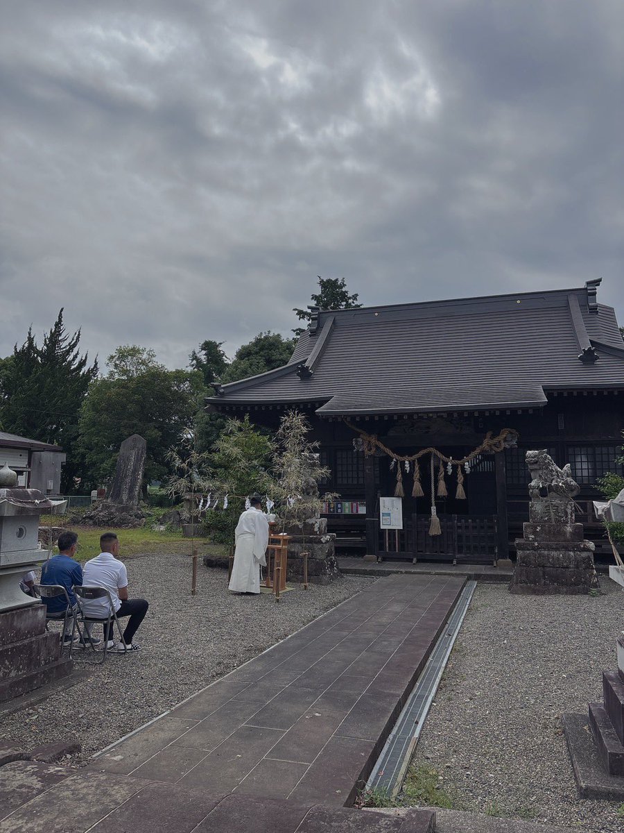 kphm829's tweet photo. 道饗祭・大祓式
滞りなくご奉仕致しました。
残り半年も皆さまお健やかにお過ごし下さい。
#神社　#神道　#大祓　#夏越大祓 https://t.co/FxkZwPrQB0