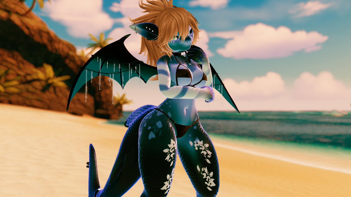 Lilypad_7's tweet photo. Scarlett my shork✨ #Vrchat #PCVR #shark #vrchatphotography #furry https://t.co/a0v4jkGIQV