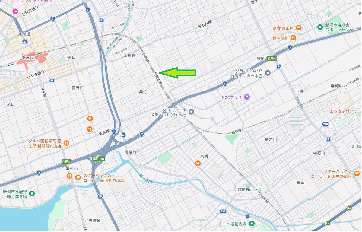 Robert_RJSN's tweet photo. 新潟市の鉄道政策に詳しい方にお伺いします。
『上沼垂駅（仮称）』設置は実現すれば非常に便利な一方、運賃面の改定が困難なため実現性が低いと聞きました。
この問題解決として、上所駅のように上沼垂駅も新潟駅の一部とみなし、隣駅以外の運賃は従来のものを踏襲するという方法は可能でしょうか？ https://t.co/UdV8qWkJ0g