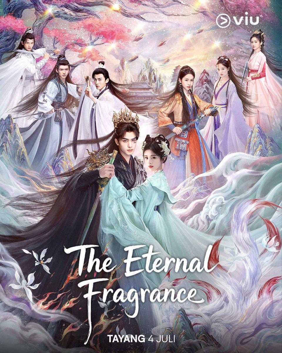 Viu_ID's tweet photo. Perang dewa, iblis, dan monster pecah akibat buah Pohon Jianmu. Xiao Bang Chui dan Lei Xiu Yuan harus menghadapi takdir demi menjaga keseimbangan tiga dunia

Drachin #TheEternalFragrance tayang mulai 4 Juli di Viu!

#SongWeiLong #JuJingYi #ChineseDrama #Viu https://t.co/Gw3oUGmQzD