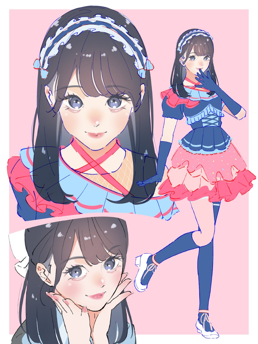 yooooous_2nd's tweet photo. 気に入ってる絵です～
#今月描いた絵を晒そう https://t.co/JdopOww75H