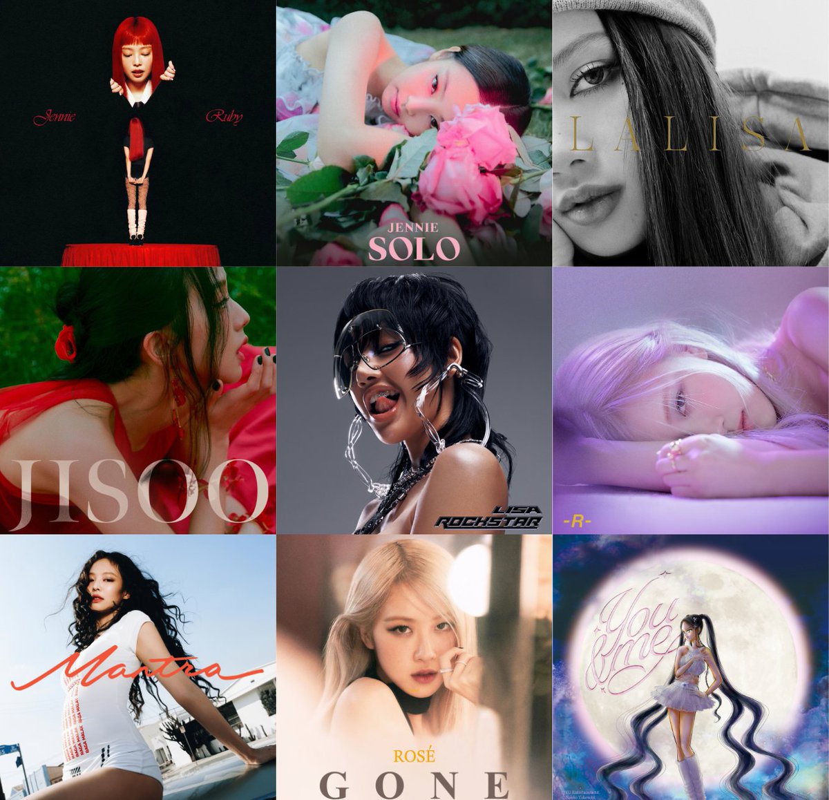 ThePopWise's tweet photo. 📊 Top 10 Most-streamed K-Pop Female soloist song on Spotify history (Strictly Solo):

1 "MONEY" — LISA — 1.42B
2 "like JENNIE" — JENNIE — 883M
3 "SOLO" — JENNIE — 787M
4 "LALISA" — LISA — 643M
5 "FLOWER" — JISOO — 626M
6 "ROCKSTAR" — LISA — 606M
7 "On The Ground" — ROSÉ — 586M
8 "Mantra" — JENNIE — 558M
9 "Gone" — ROSÉ — 467M
10 "You & Me" — JENNIE — 344M
