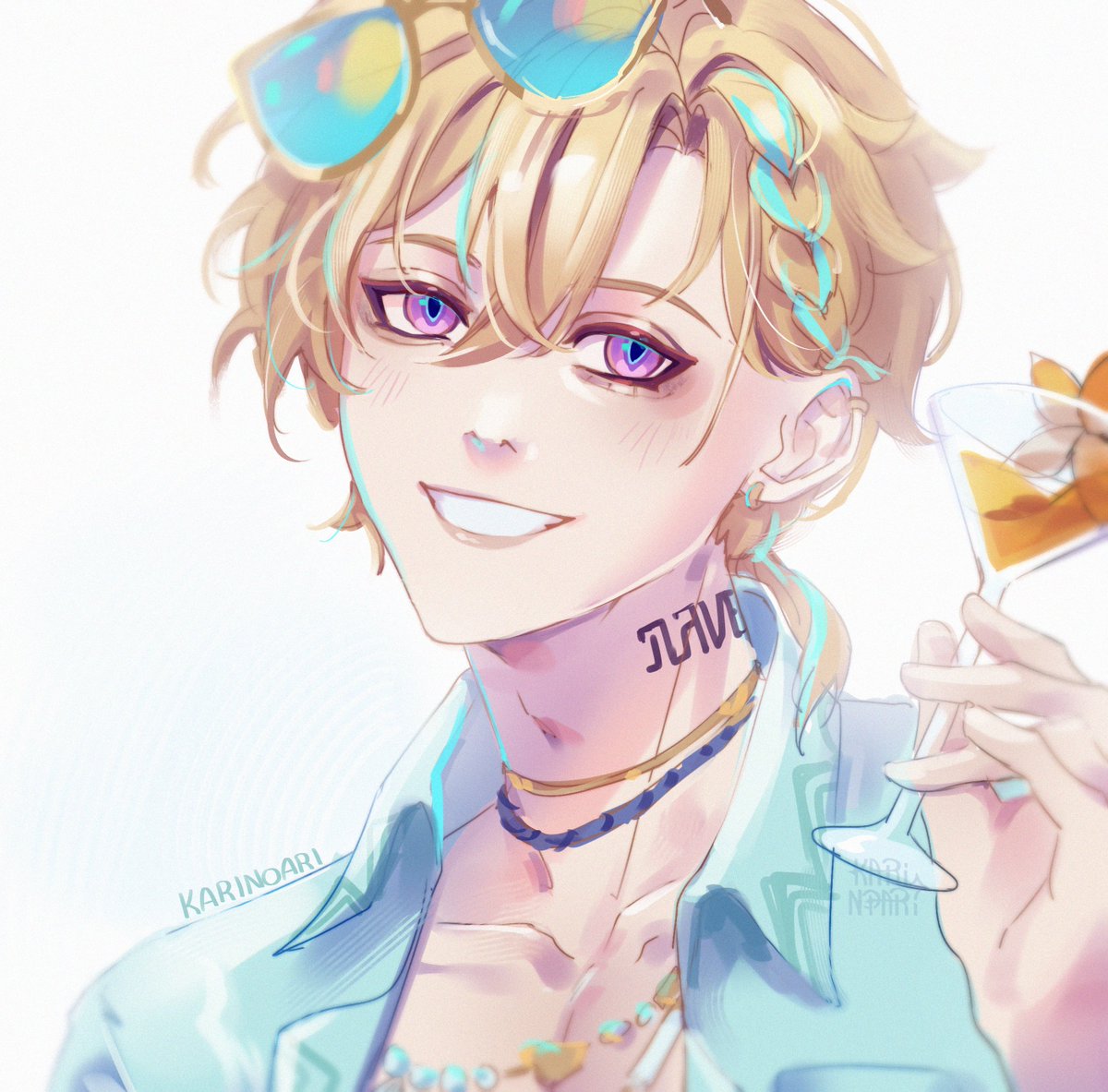 Karinoari's tweet photo. The little braid is so cute 😭
#aventurine https://t.co/NqeGIiEmr4