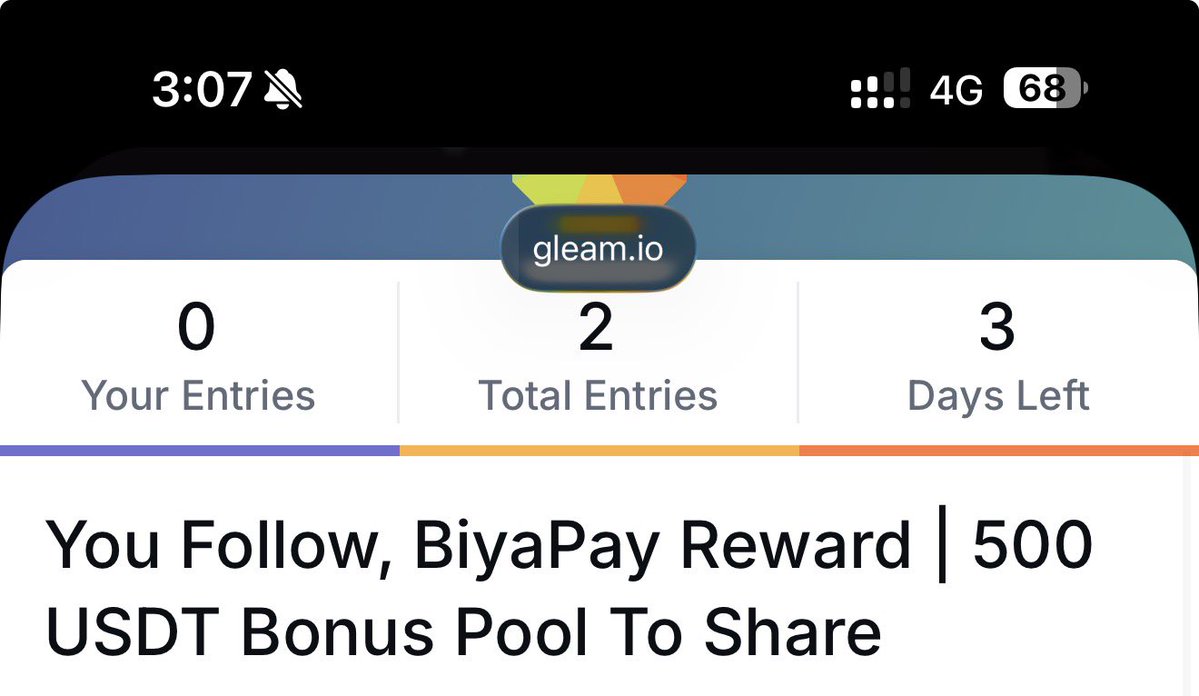 Rifat_EE's tweet photo. 500$ Giveway to my dear audience 

Partnered with @BiyaPay to make a future bonous giveway(freee)

Perticipate into giveway : 

https://t.co/AoUcF3OMxj

Task :

- Sign up : https://t.co/1AryVoeqQz
- Do kyc
- Follow me & @BiyaPay , join at their Tg.
- Quote this post with 3 mention & gleam link, submit the link.
- Submit biyapay id

Done Done Done....

Fcfs 50 people only!!