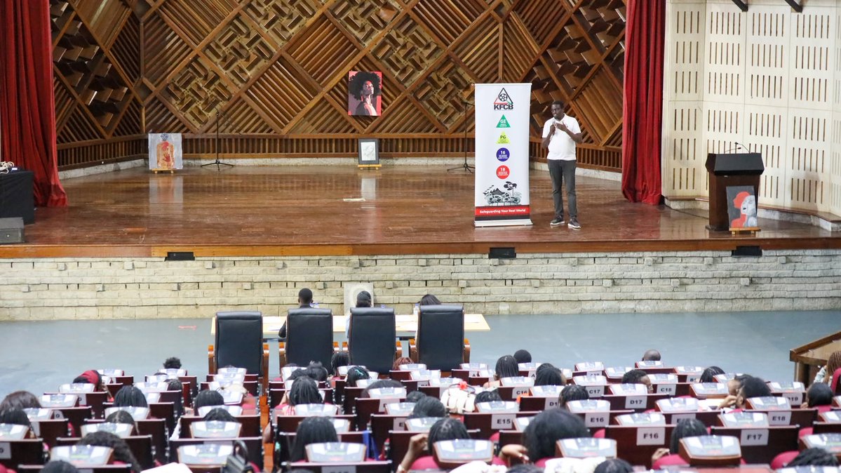 UsanifuNews's tweet photo. KFCB PROMOTES RESPONSIBLE CONTENT CREATION AT MSONGARI FILM FESTIVAL

The Kenya Film Classification Board (KFCB) has encouraged students to create and consume audio-visual content responsibly and use digital platforms to promote positive values and creativity. 

Photos: KFCB https://t.co/StLh7YBpLK