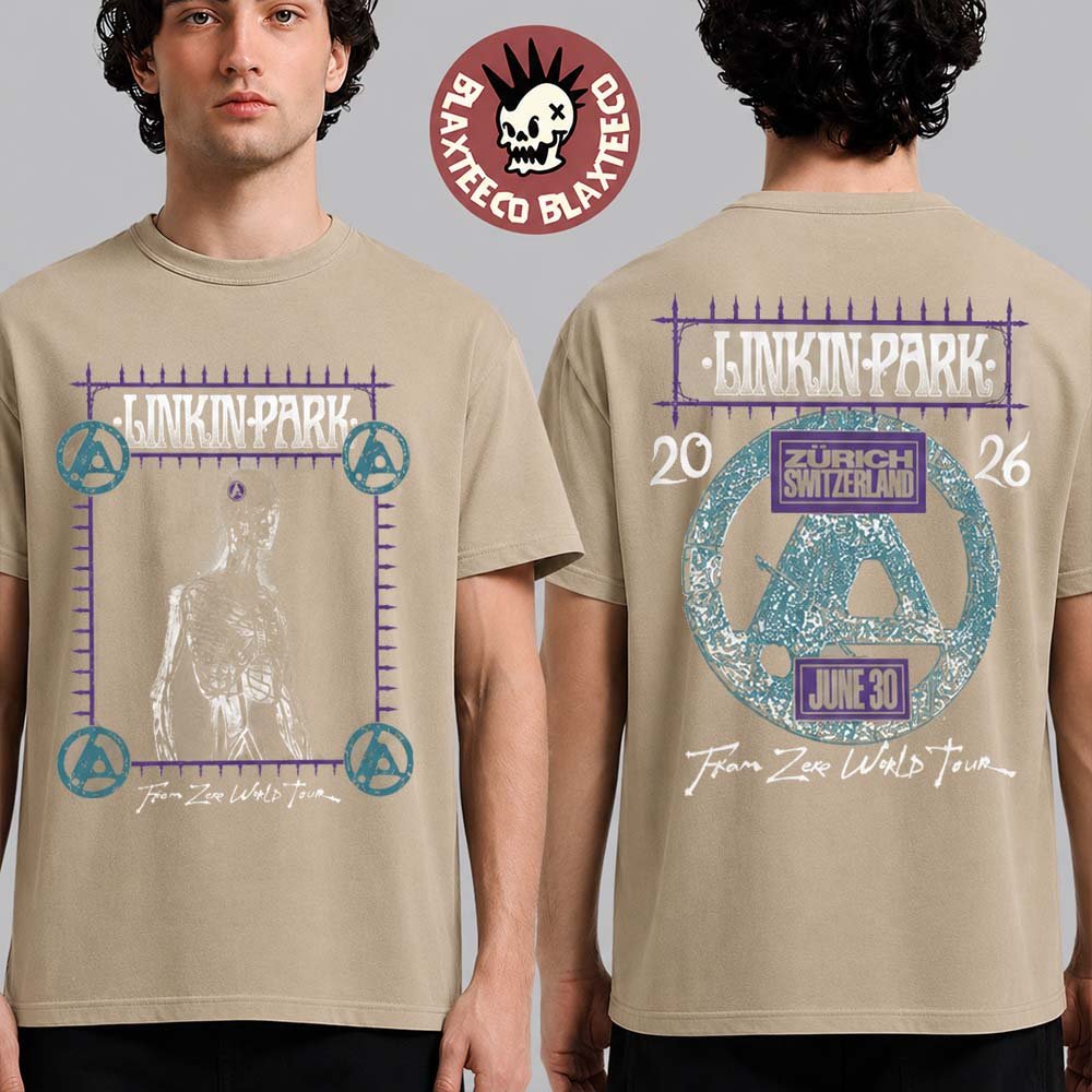 blaxteeco's tweet photo. Linkin Park Zurich Switzerland 2026 Specific City T-Shirt At Stadion Letzigrund On June 30 2026 Sand T-Shirt #LinkinPark
>>> Check it here: https://t.co/RRPbARKoVZ https://t.co/xcCDI4qFL3