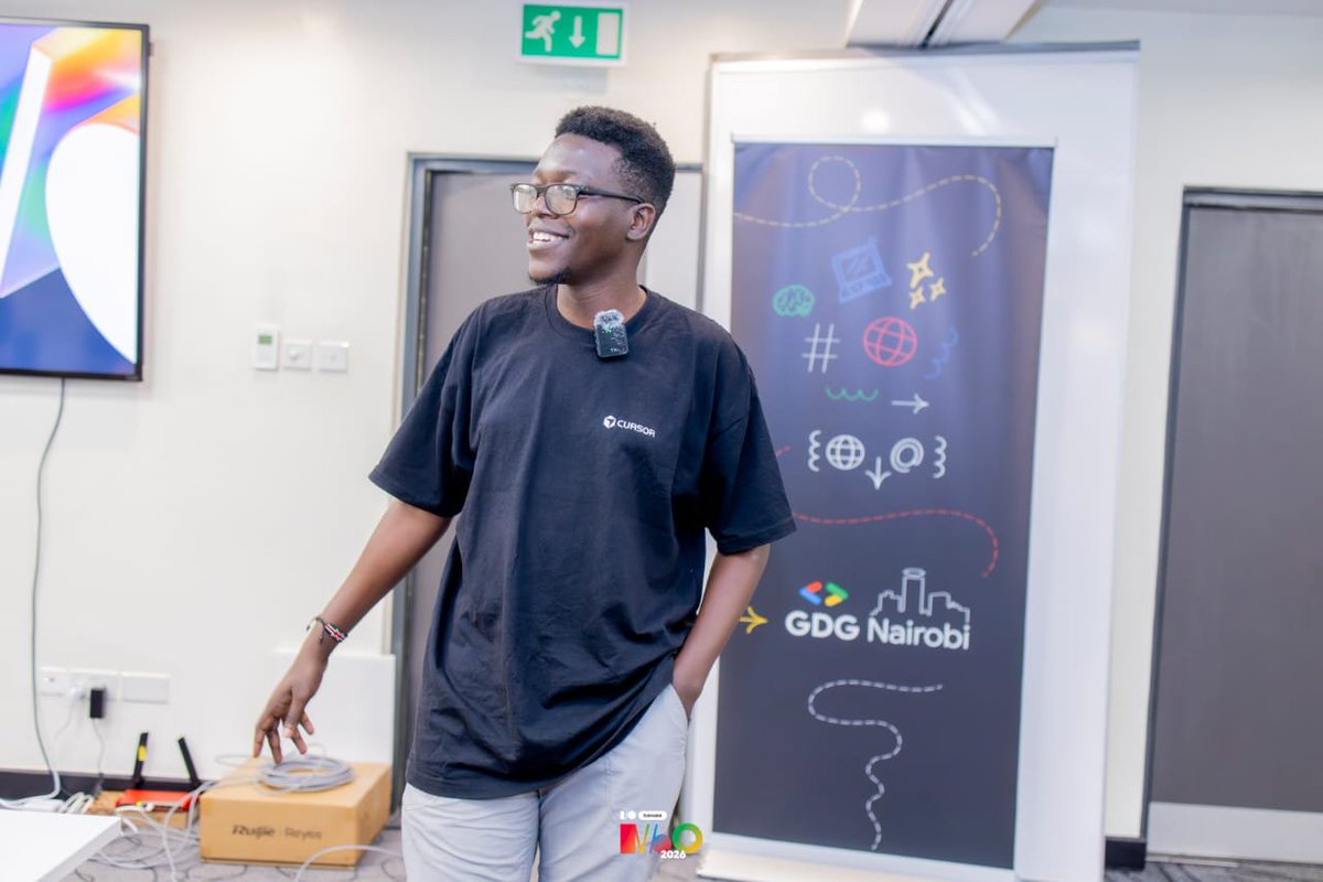 GDG_Nairobi's tweet photo. @blackie_360 led a session on : Agent-Ready Websites with WebMCP
#googledevelopergroup #gdgnairobi #webmcp #websites https://t.co/7Kqb57zOmI