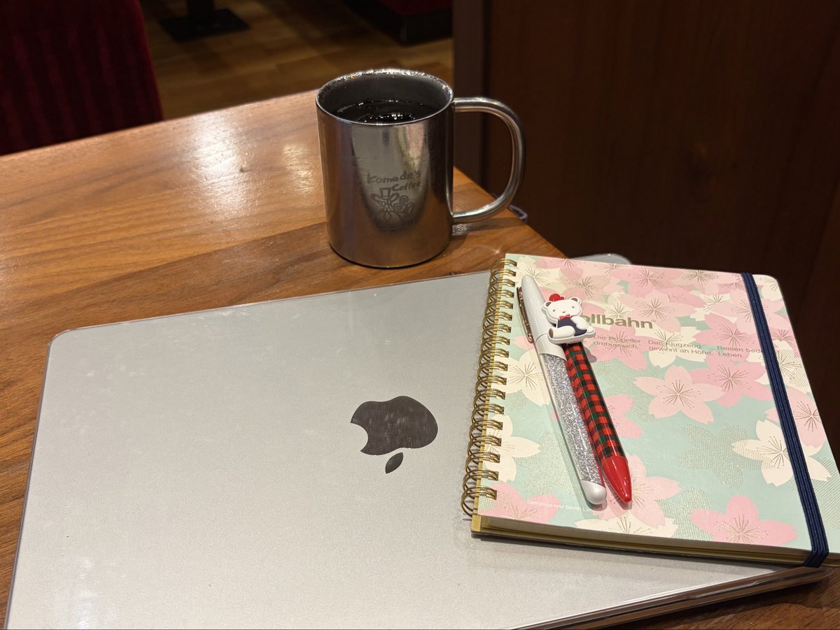 infja_'s tweet photo. 珍しくコメダに来てみた🐻‍❄️️🤍☕️ https://t.co/WREQ4MW08z