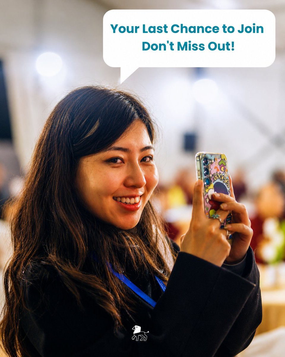 buddhistcreator's tweet photo. ⏳ Tomorrow is your last chance.

Registration for the WeBuddhist Influencer Masterclass 2026 closes tomorrow at 12:00 PM (IST) 1st July 2026.

📍 WeBuddhist Influencer Masterclass 2026
🗓️ 15–19 July 2026
⏰ Registration closes tomorrow at 12:00 PM (IST) https://t.co/QTNxHp14IT