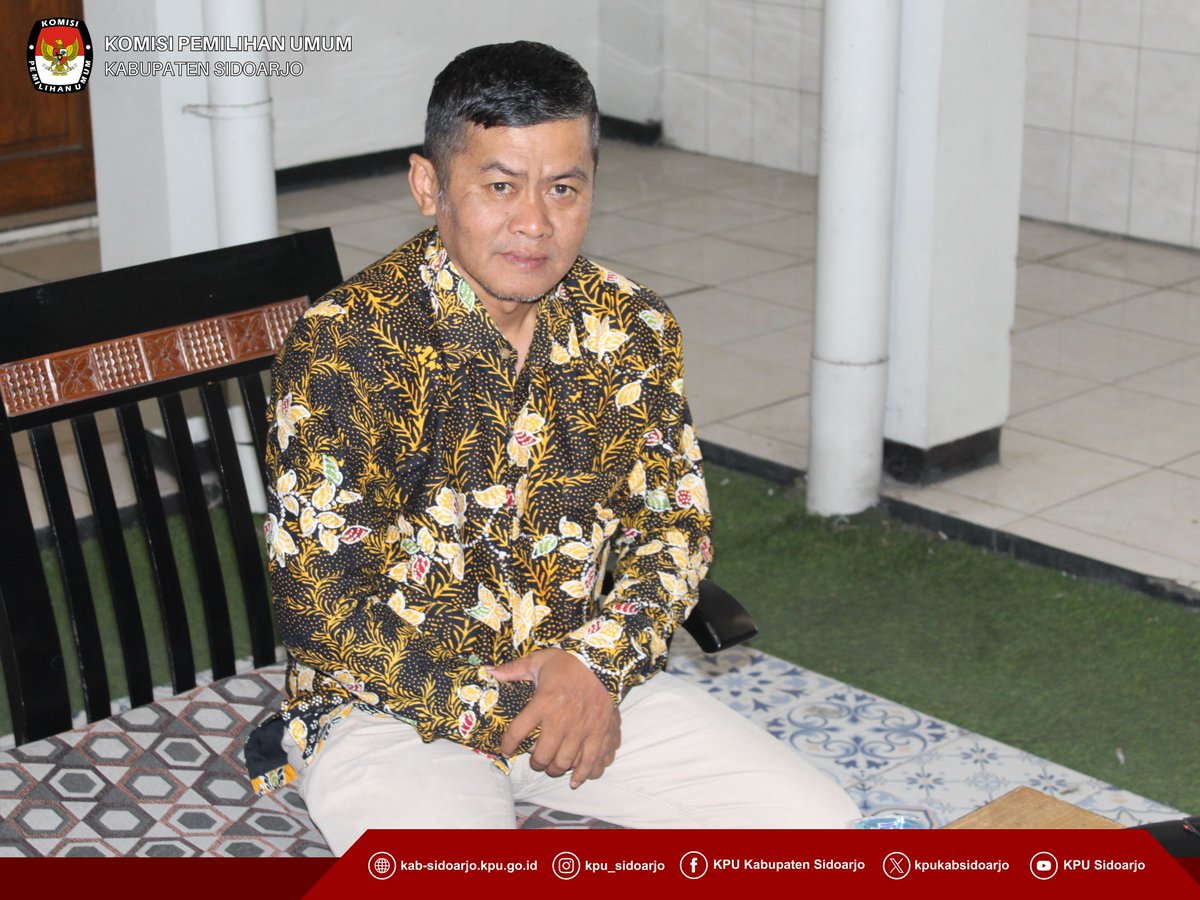 kpukabsidoarjo's tweet photo. Halo #TemanPemilih π
Dalam semangat #SelasaCeria, Komisi Pemilihan Umum Kabupaten Sidoarjo (KPU Sidoarjo) melaksanakan kegiatan FOKUS PAGI (Forum Kumpul dan Sharing Program, Aspirasi, Gagasan, dan Inspiratif) pada Selasa, 30 Juni 2026 yang bertempat di Ruang CafeU KPU Kabupaten https://t.co/nycYI5MnMb