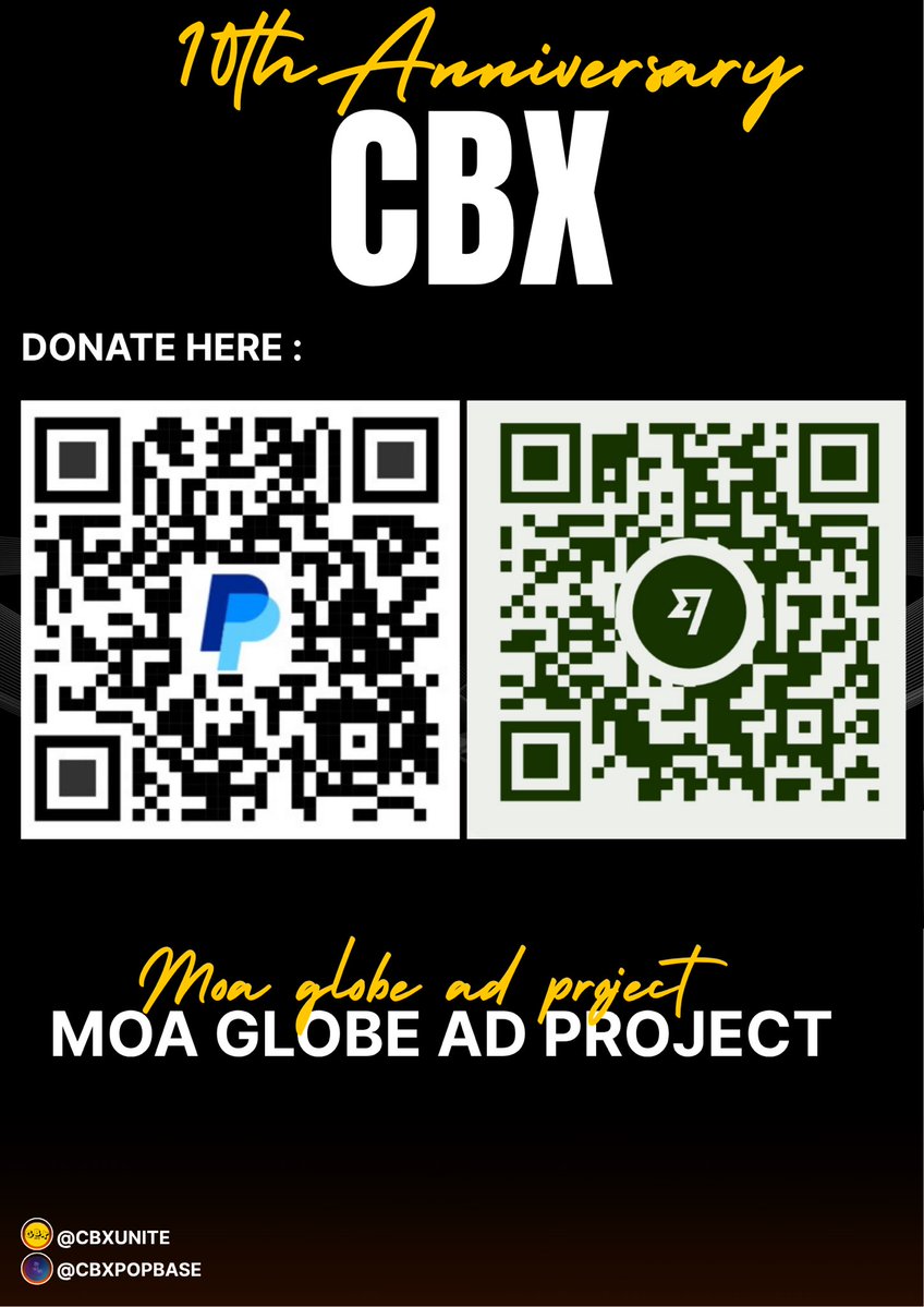 CBXpopbase's tweet photo. Gentle reminder: The MOA Globe LED Project donation drive for CBX is open until Sept🙇‍♀️ 

Every contribution, no matter the size, helps us create a truly magical and memorable experience for our boys and our fellow fans..

#CBX #첸백시 https://t.co/CgctAyZZ09