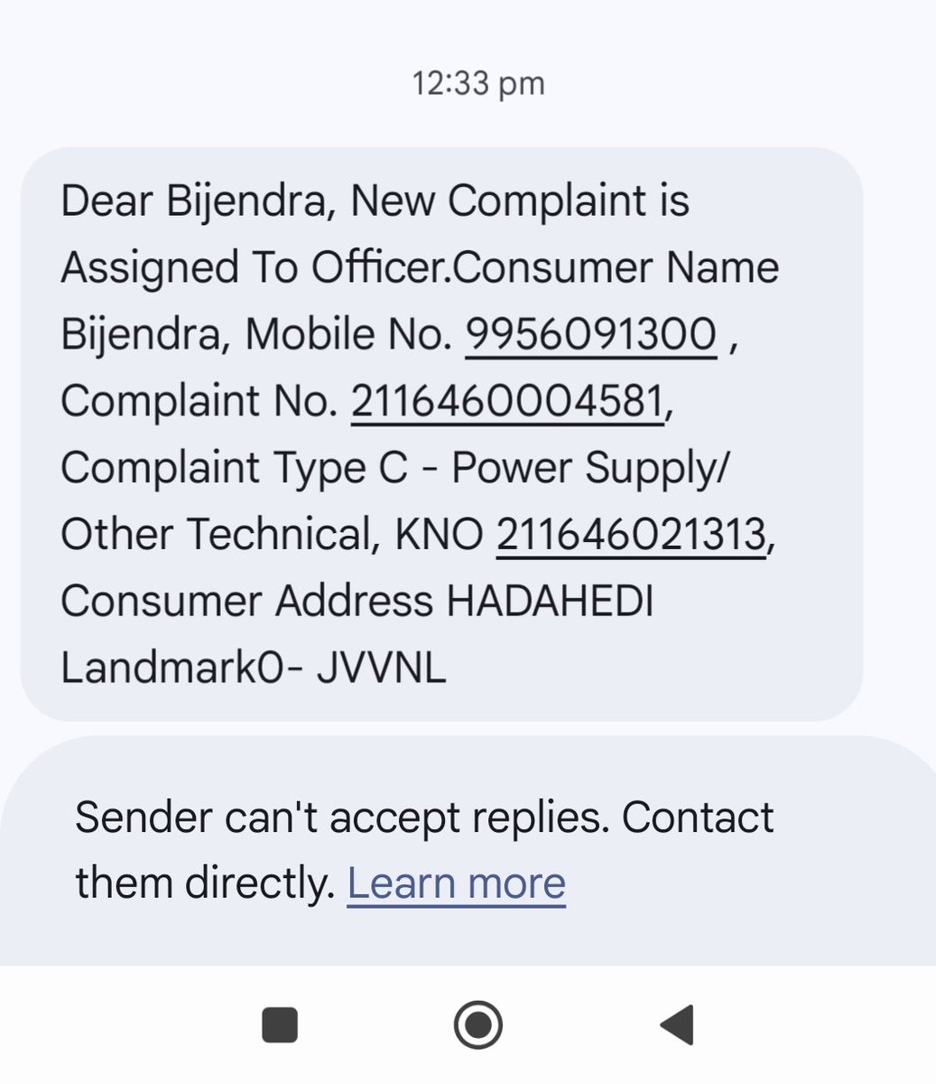 BijenderUrf's tweet photo. @JVVNLCCare गर्मी मे भी comlaint सॉल्व नही कर रहे है
@RajCMO @BhajanlalBjp https://t.co/JkpCBARDCm