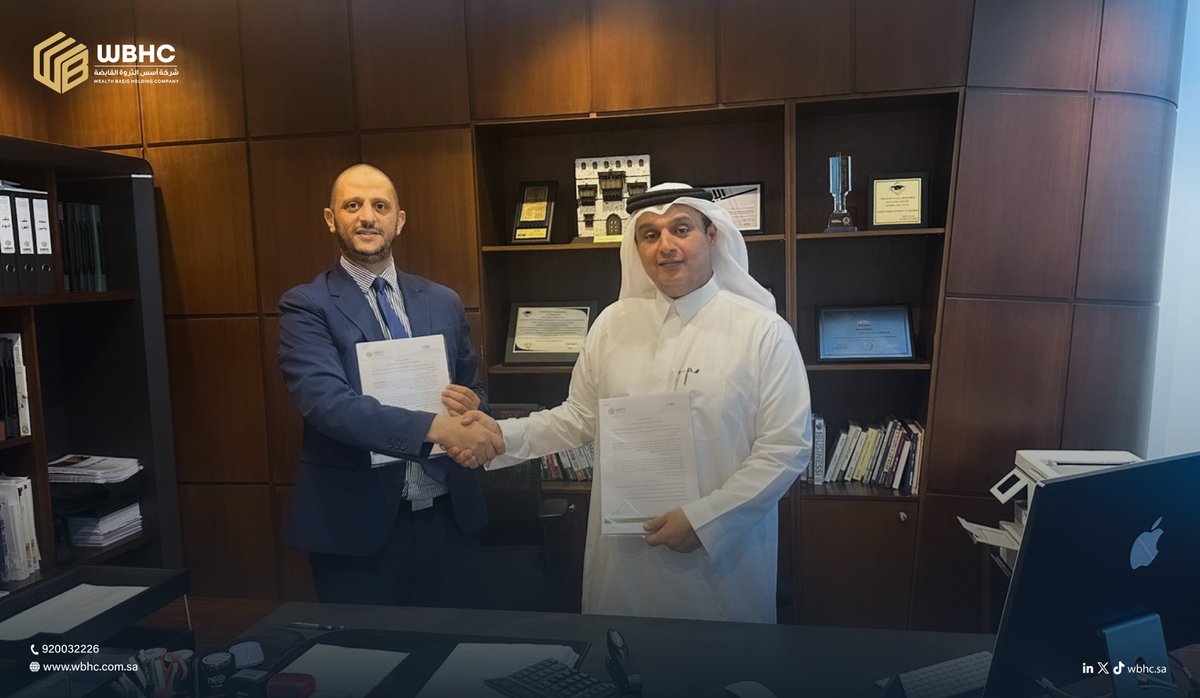 wbhc_sa's tweet photo. تُعلن مجموعة أسس الثروة القابضة عن توقيع شراكة استراتيجية مع شركة قفزة الامتثال الذكي (SCL) لتكون المستشار المختص بالحوكمة والالتزام للمجموعة وشركاتها التابعة، دعماً للكفاءة المؤسسية ومستهدفات رؤية 2030.

#Asas_Wealth_Holding 
#Vision2030
 #Governance 
#Compliance
#Vision2030 https://t.co/kZQWWp4cGQ