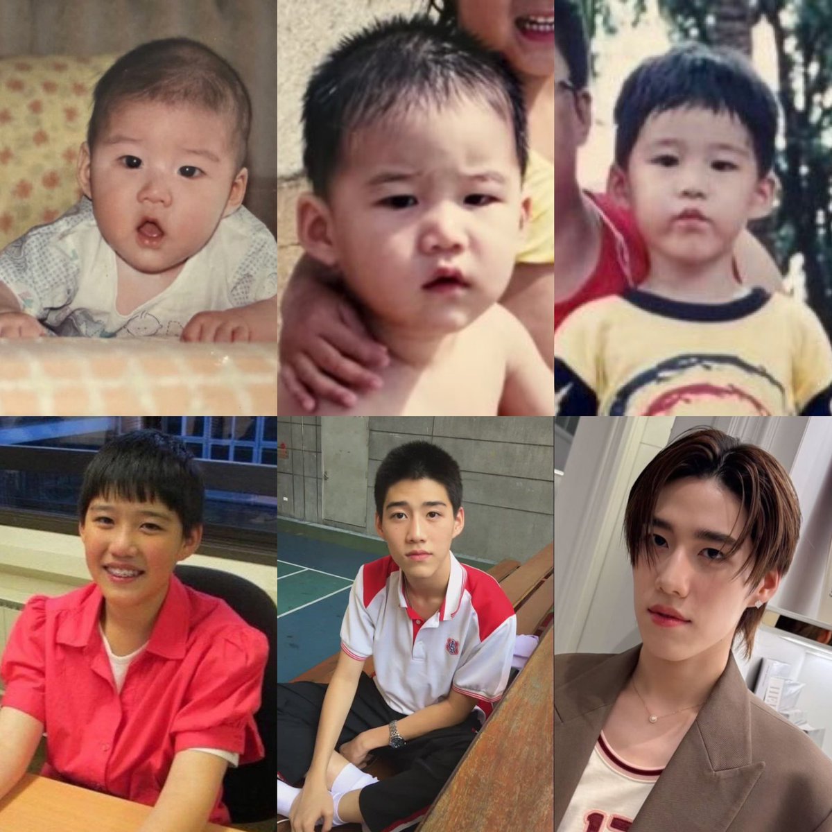 pppan_n's tweet photo. ฮีเป็นคนที่ไม่มียุคมืดเลยเนอะ หน้าตาดีตั้งแต่เด็กจนโต ㅠㅠ https://t.co/NNK6Rxl9cy