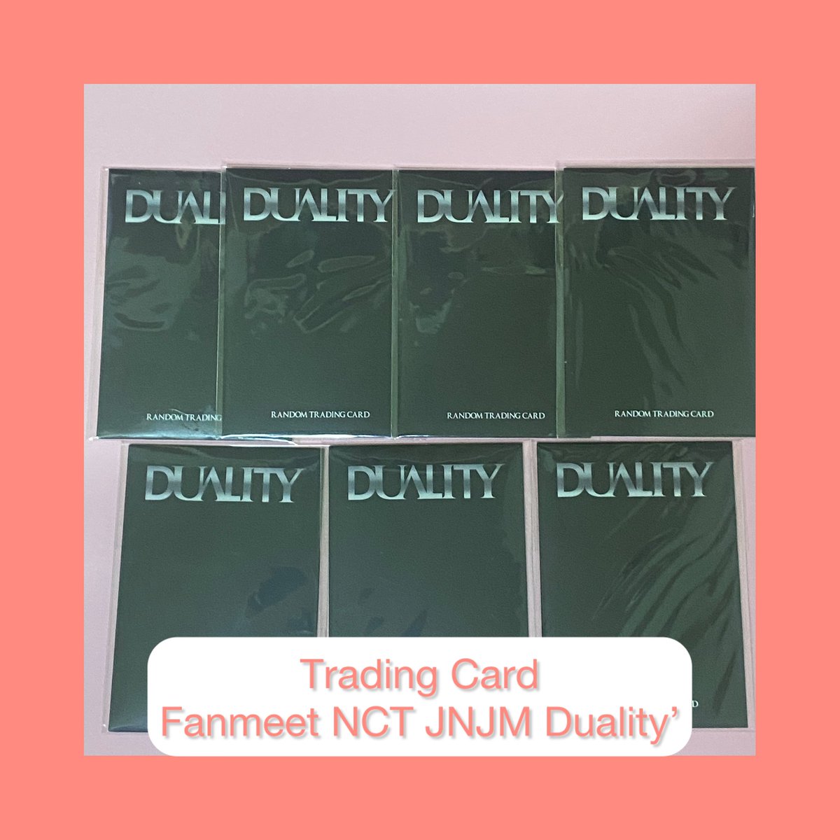 shineorders's tweet photo. ‼️ ready stock ‼️

wts trading card tc fanmeet nct jnjm duality sealed

☆ 120k

- manual : 130k/each. incl ongkir area jawa
- link : https://t.co/6XXCfLWRAG

💓 dom surabaya
💓 bisa split pay

t. jeno jaemin https://t.co/XF1ziT1Fdv