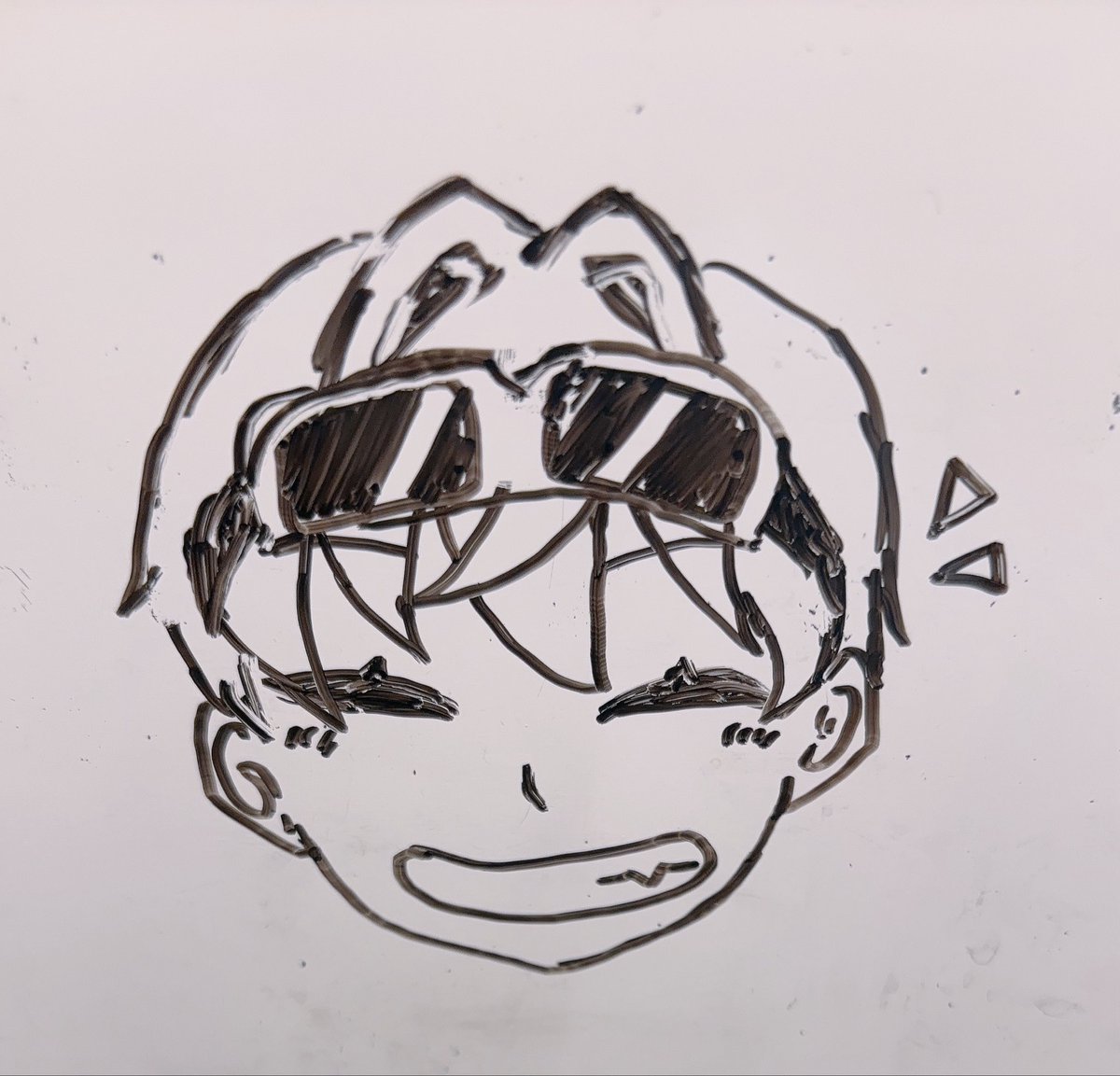 please_letter's tweet photo. 仕事中にうろ覚えで描いた初描きのやつ✍️
 #あじたま作ったよ https://t.co/SsEhHSYHWU