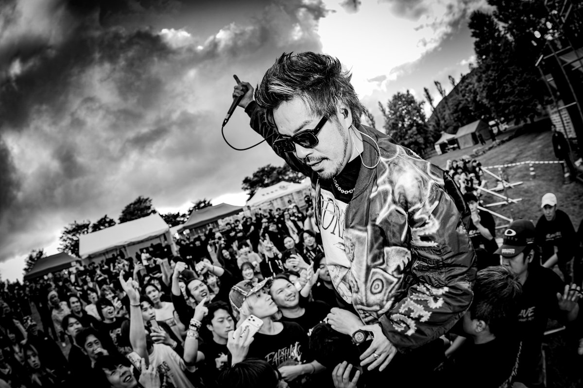 AFTERVOID_jp's tweet photo. NEXWAVE
-RUSUTSU ROCK X FOOD FES-

見に来てくれた皆んなありがとう！
初開催の手作り感満載の愛のあるフェスでした！

photo by @Rxx_subxx_ https://t.co/yJ8PqUgRL5