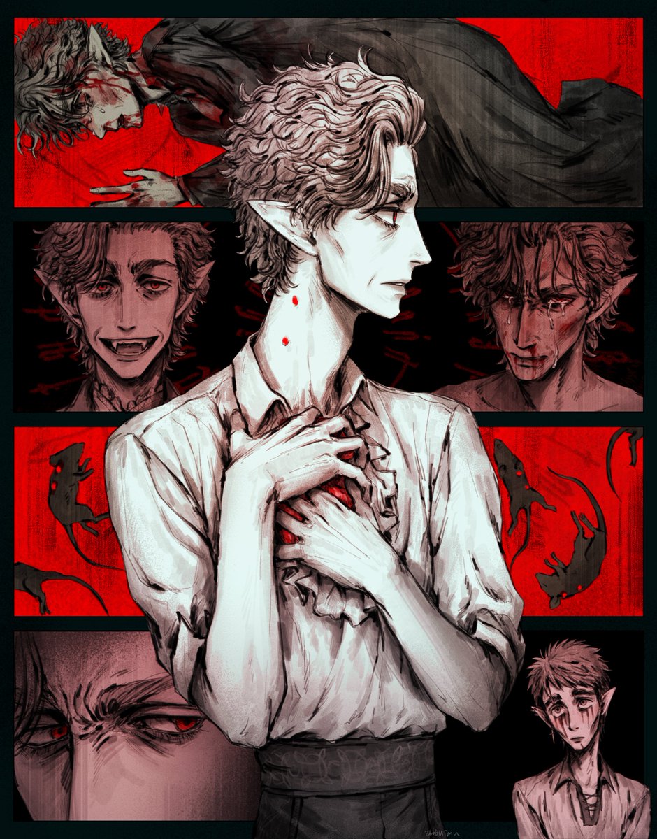 himu_fanart's tweet photo. For as long as I can remember, I've been used by others. Controlled and puppeted for someone else's pleasure. 
#astarion #bg3 https://t.co/kNEMIvg9Ho