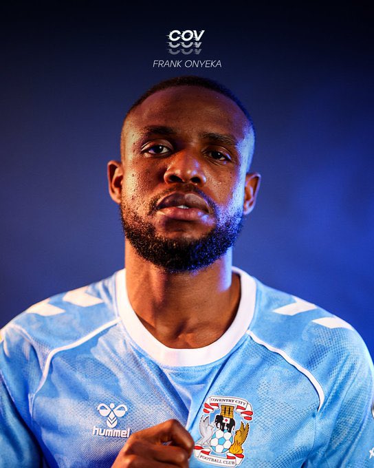 DowskiSport's tweet photo. Coventry City have signed Frank Onyeka from Brentford for an undisclosed fee.

🎙️ @Coventry_City https://t.co/a8DZalzG3B