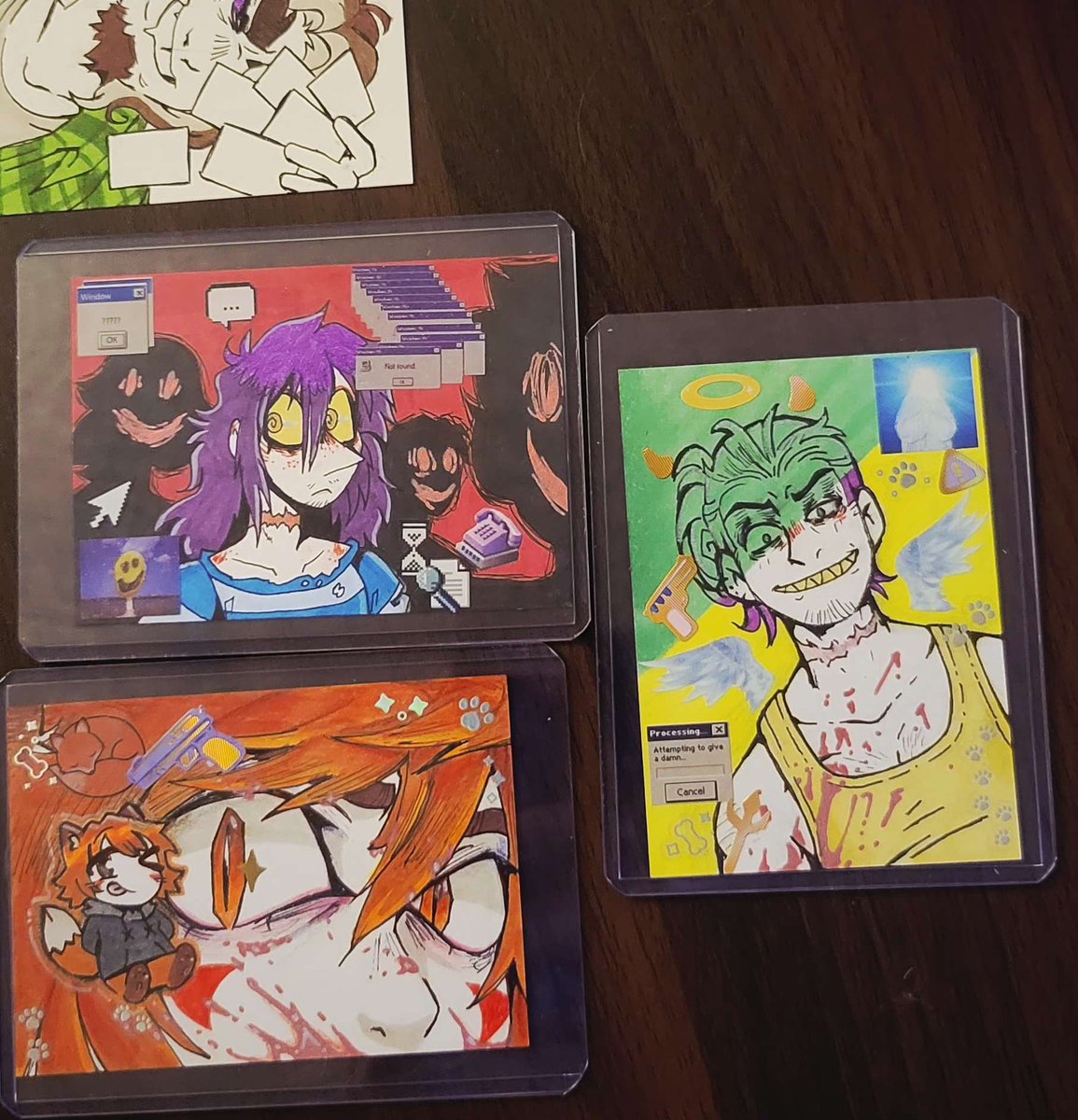 vileshroom's tweet photo. Even more cards ! Coming soon! https://t.co/8XVy7xX3yM