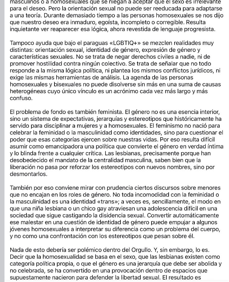 MaioraAne's tweet photo. @RicardoGaliano No cuela, el artículo hay que leerlo, ya está bien de manipular el lenguaje y la realidad https://t.co/7JJGljpENr