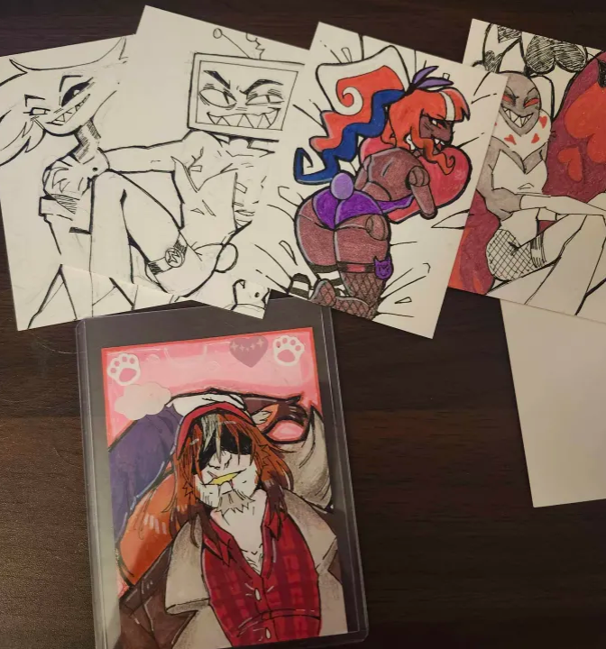 vileshroom's tweet photo. Even more cards ! Coming soon! https://t.co/8XVy7xX3yM