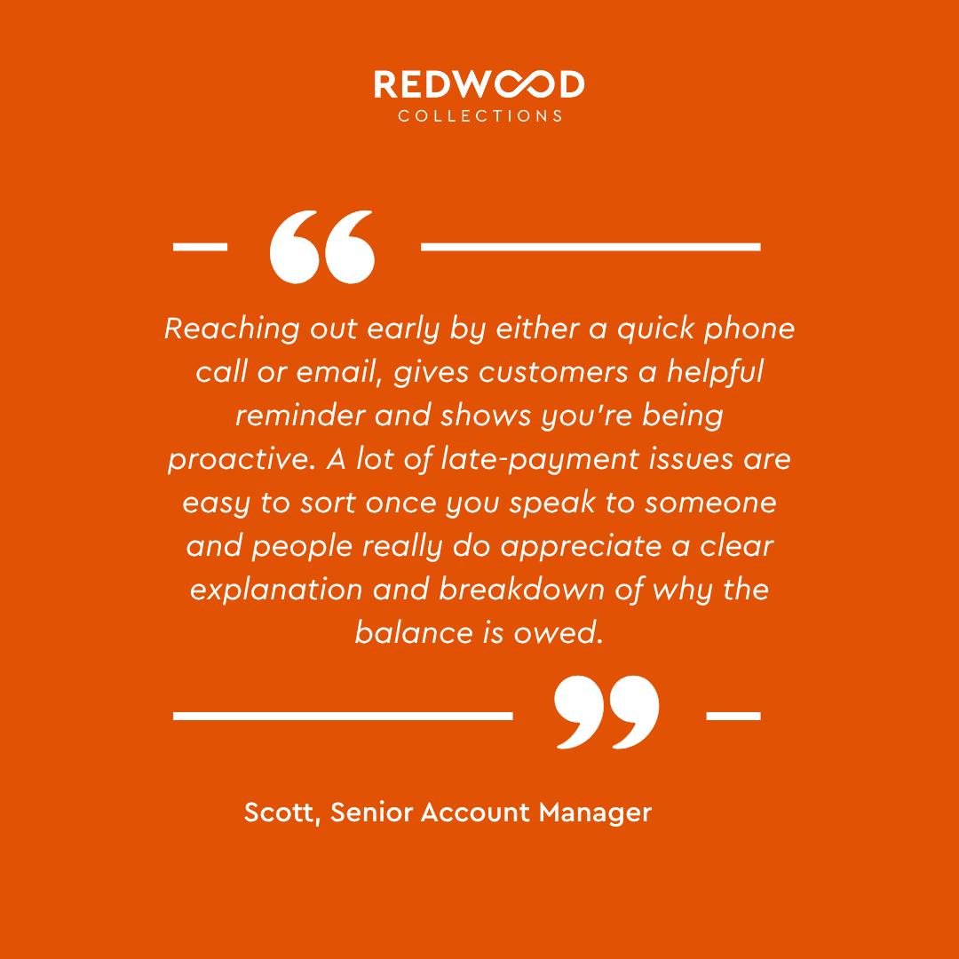 redwoodcoll's tweet photo. Early prevention starts with the first conversation.

Our senior account manager, Scott, shares why early contact can make a difference in successful recovery. https://t.co/9mcBUXlqmE