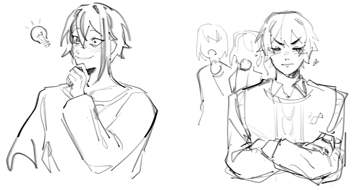 kotocombo's tweet photo. a smile only tsukasa could love /j 

#prsk_FA #ruikasa #類司 https://t.co/Zkio300XNX
