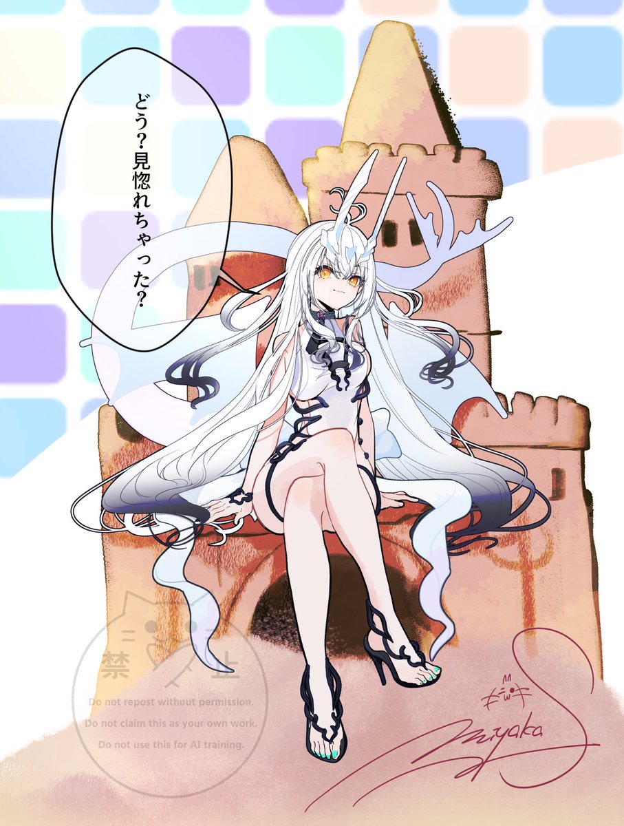 2wasurenagusa1's tweet photo. ちょっと大人な水着メリュ子🐉 https://t.co/Rc8ODlMumq