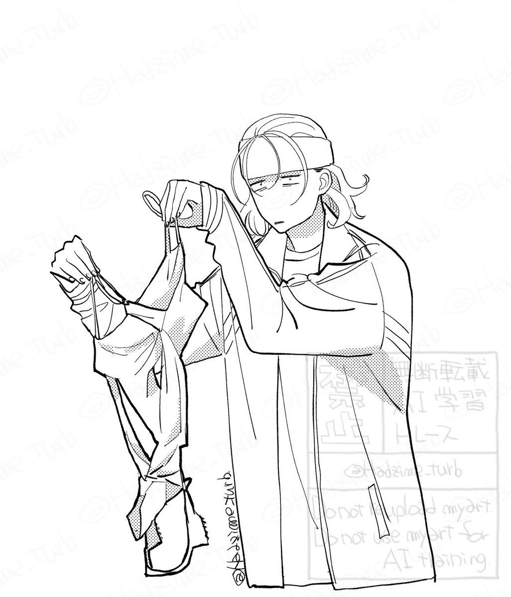 Hadzime_turb's tweet photo. あめさんに着て頂こうと思ってた服に物言いがつきました

「服…？」 https://t.co/M5lWEFzmlA