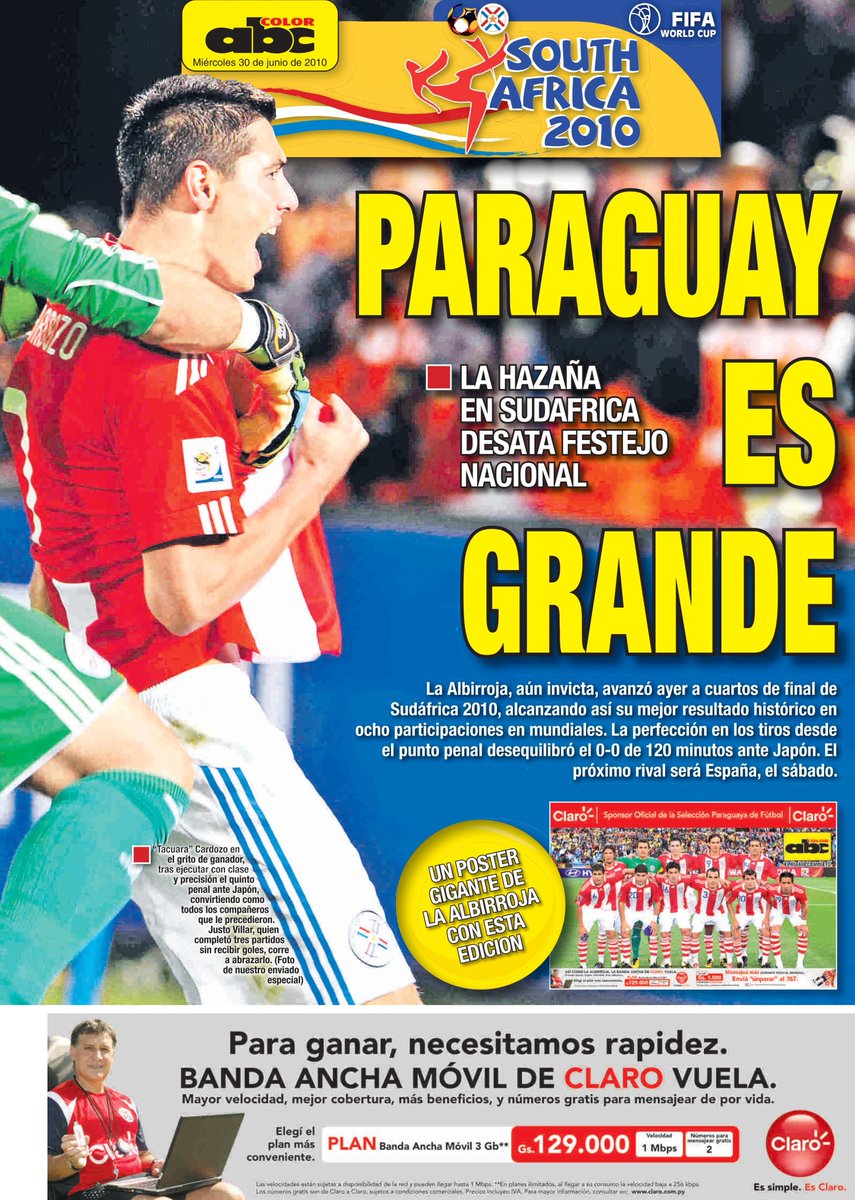 ABCDeportes's tweet photo. 30/06/2010 🤝 30/06/2026

#MundialXABC 

📲 https://t.co/jYbjtk6jpu https://t.co/uaP9IwIVDG