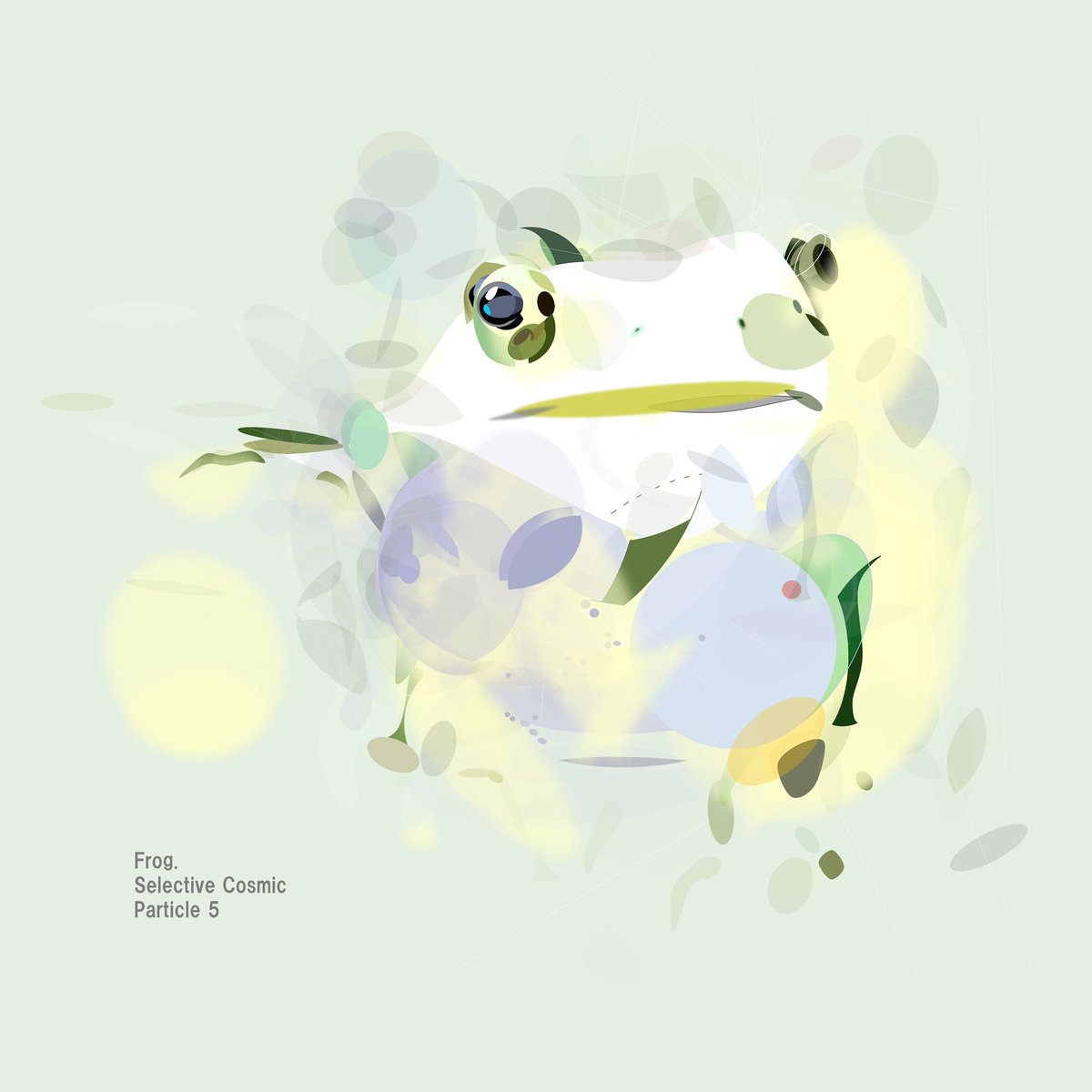 UrchinPAC's tweet photo. Frog. 
AutoShapes &amp; VBA study. 
Dense shapes + gradient overlay.

#PowerPointArt #AutoShapes #GenerativeArt #DigitalDada #frog https://t.co/4xsO1AWIfz