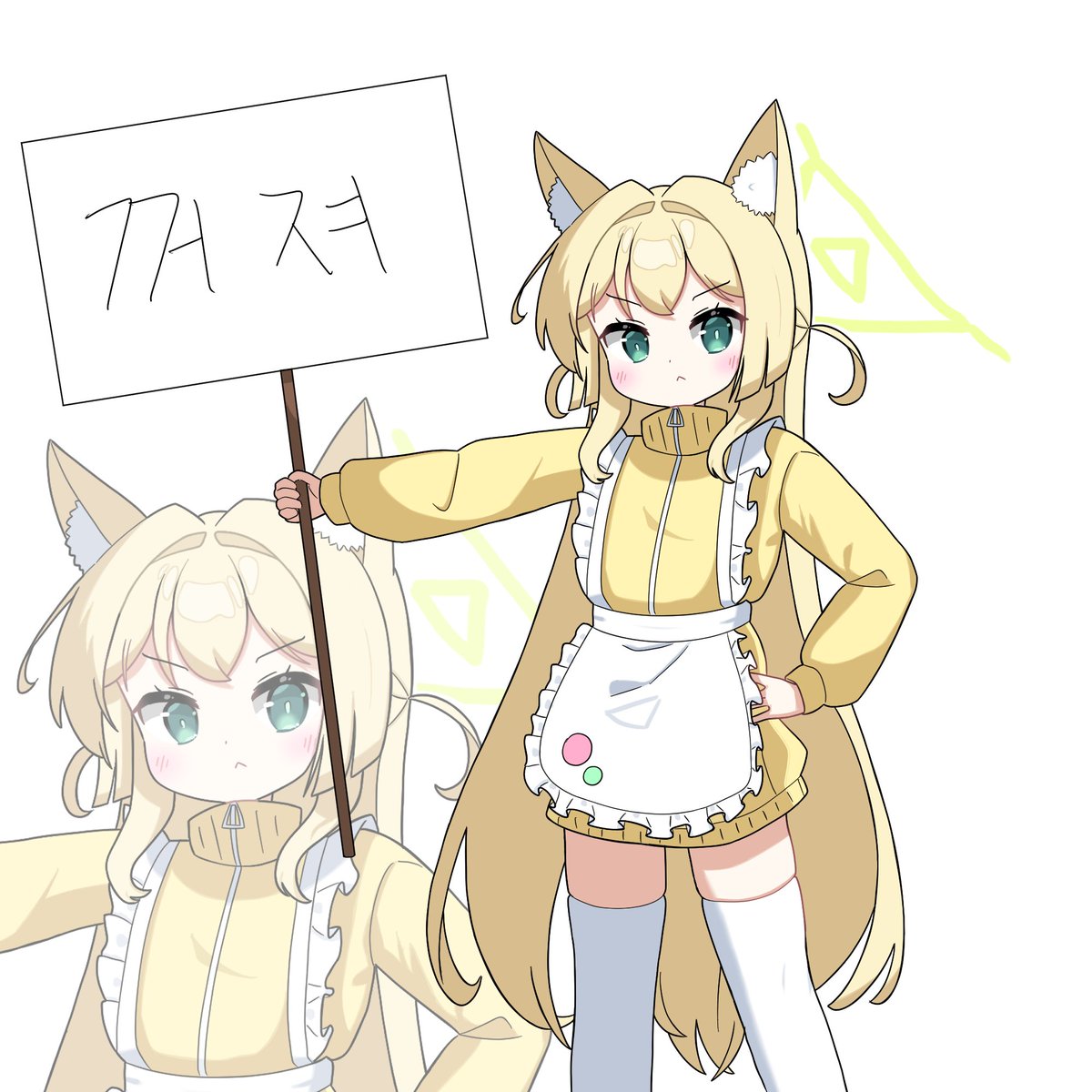 7urikamom3_kaos's tweet photo. #ブルーアーカイブ
#ブルアカ

クルミ　
ジャージメイド https://t.co/yqqWK0dg9r