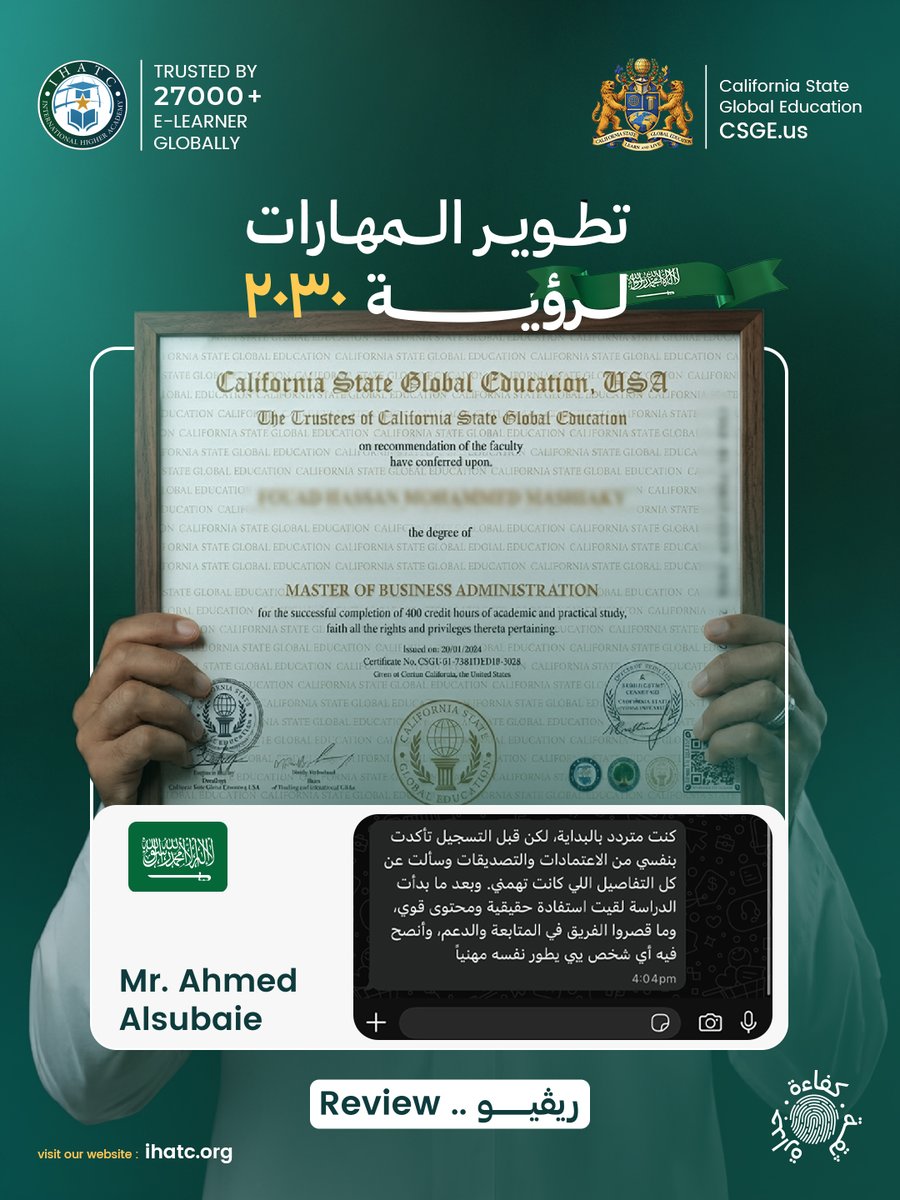 Future_Leade's tweet photo. اراء عملائنا✨
للتواصل: https://t.co/BSyD59nASN #تطوير_المهارات_رؤية2023 #دورات_تدريبية #شهادات_معتمدة #التدريب_المهني #تطوير_الذات #دورات_السعودية #دورات_عن_بعد #المؤسسة_العامة_للتدريب_التقني_والمهني #توظيف_السعودية https://t.co/s3Jp24b4Yu