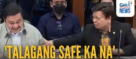 johncodyrogers's tweet photo. @ABSCBNNews nabarang tuloi xa nung sinabihan na safe c jinggoy https://t.co/CRVxDfT2P9