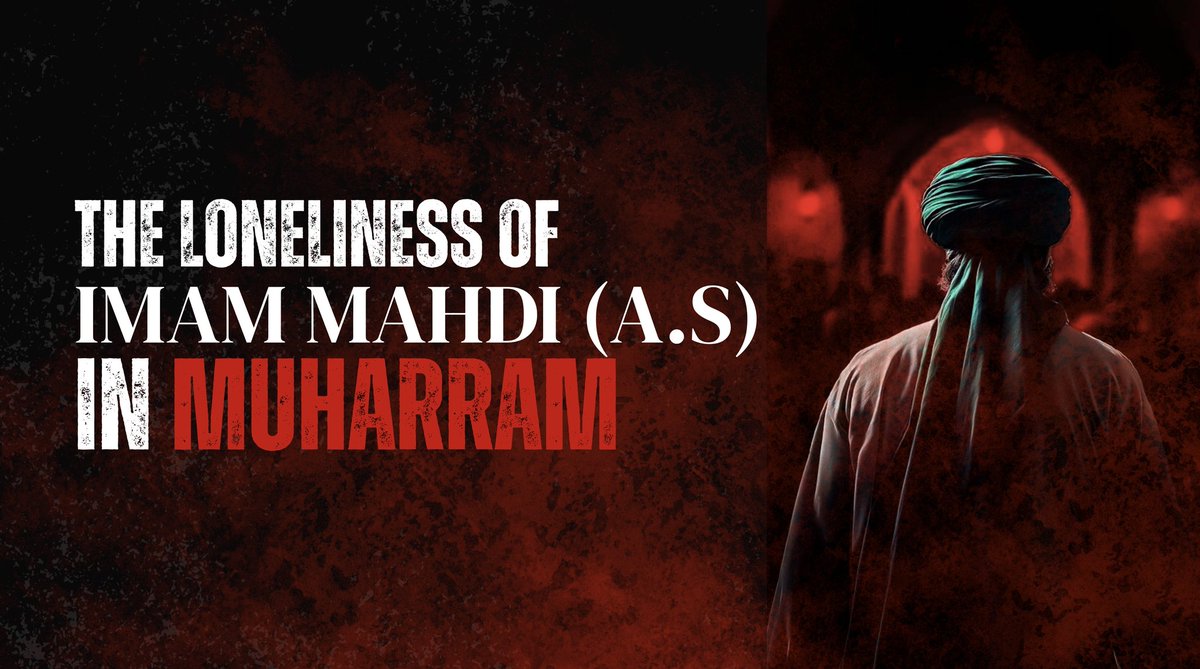 AwaitorsofMahdi's tweet photo. The Loneliness Of Imam Al Mahdi (PBUH) In Muharram | Karbala 

https://t.co/PCeP3HaZOV

Muharram reminds us of the loneliness of Imam Hussain (a.s). But how often do we remember the one who has carried the grief of Karbala every single day for over a thousand years?

The greatest mourner of Ashura is Imam Al Mahdi (a.s), dear brothers and sisters. In Ziyarat Al Nahiyah Al Muqaddasah, he declares that he will weep for his grandfather morning and evening, shedding tears of blood in place of tears.

Let’s reflect together. And ask ourselves the following question: 

Have we in actuality become the kind of believers who comfort the heart of the Imam of our time?

A must watch. 

#Muharram #ImamMahdi
#ImamHussain #Karbala