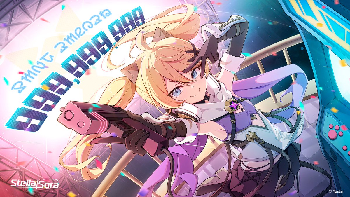 StellaSoraEN's tweet photo. ✧Event Celebration: A Sandstorm of Gunfire

Chaton seems to be on fire today too! 🔥
Will you join the challenge together? 🎮

Redemption Code for Version 1.12: MEOW

#StellaSora #Yostar https://t.co/6m5Whev4MS