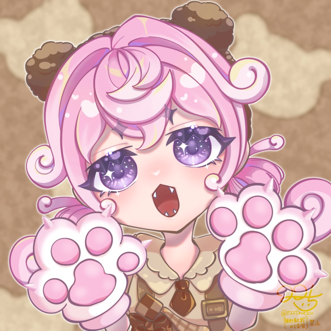 0225Mezu's tweet photo. くまの服かわいいね🧸
おてては猫の手を代用してるฅ

#heartopia
#ハートピア https://t.co/KQVD9SZygi