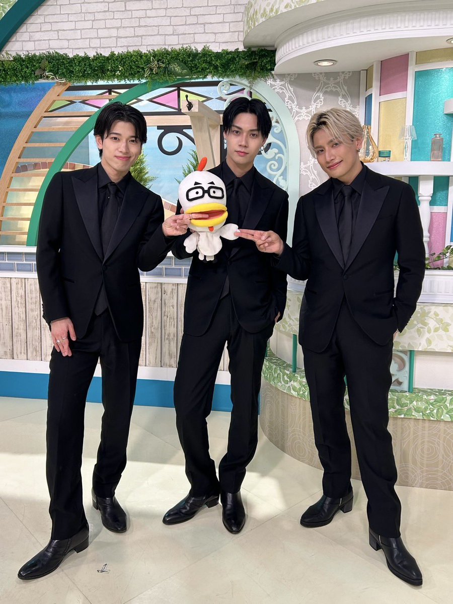 barihaya's tweet photo. #バリはや 
🧸7月1日(水) エンタメ情報🫖
▶️唐沢寿明
▶️所ジョージ
▶️目黒蓮(Snow Man)
▶️ハリウッドザコシショウ
▶️キンタロー。
▶️中森明菜

LDH史上最大規模の
オーディションから誕生した
#THEJETBOYBANGERZ 

#YUHI さん #AERON さん 
#KOTA さんにインタビュー🚀

内容変更の可能性あり。 https://t.co/PRxA1bvM76