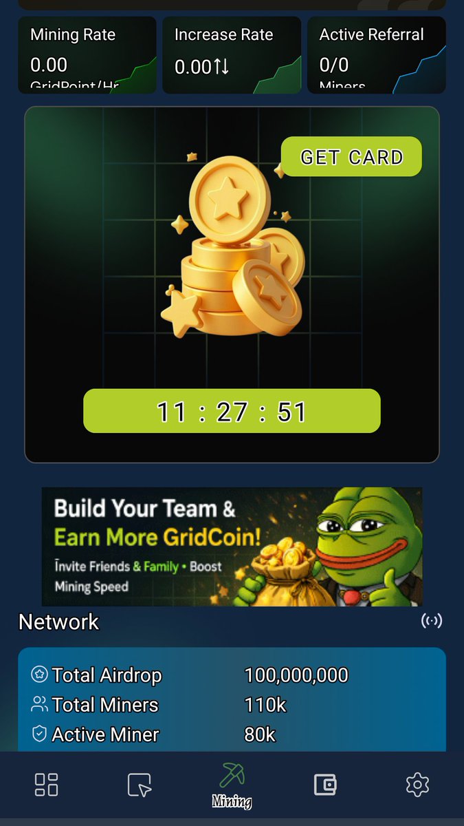 Absenior240's tweet photo. @Chain_Grid I bought 2 Genesis collection but my mining speed didn't increase? While you have deducted it from my balance? https://t.co/kSiUDwPVMC