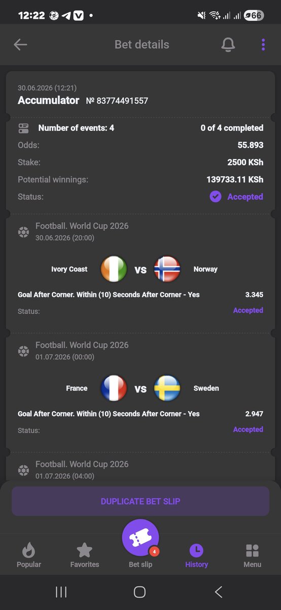 _ethguru's tweet photo. Goal after the   👌 

Helabet slip Code ⏩️9YP7R
#HELA
New accounts here
REGISTRATION HERE: https://t.co/y8uJq95kks

Promocode⏭️ TEMPO 

APP LINK: https://t.co/Yu92s224k2
Get helabet account and get upto 200% bonus https://t.co/WXLrCqNjG2