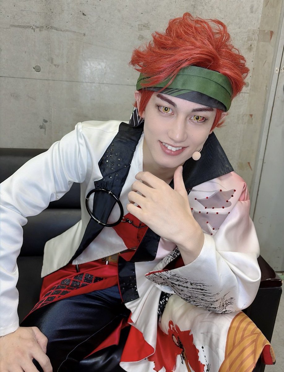 kent5msly's tweet photo. 神越の将が
車のハンドルみたいな
ライティング盛れカメラで
沢山写真撮ってくれたので
こちらは近々インスタに載せます☺️🪭

#舞台アイチュウ https://t.co/KSjQD2WEZC