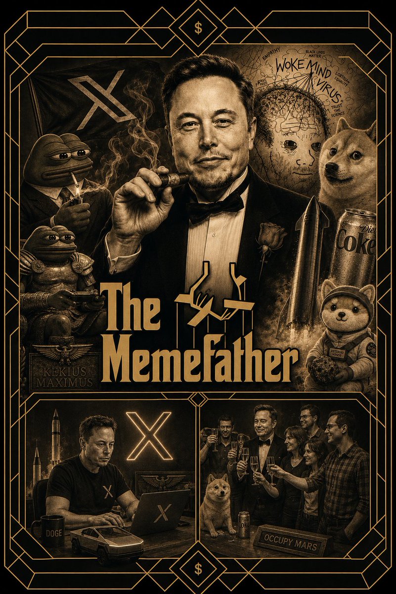 ElonMemefather's tweet photo. $ELON Memefather the movie would win Oscars so easily! https://t.co/ICMYd7lpp9