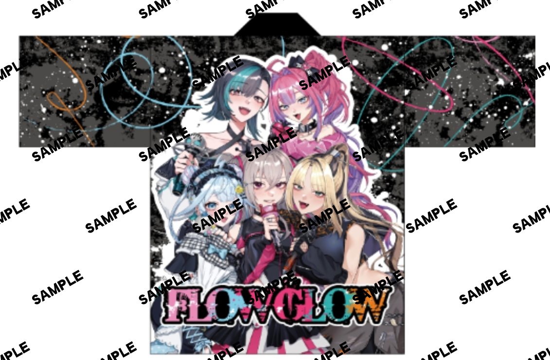 Morokoshi_0802's tweet photo. 【 📢 #FLOWGLOW オリジナル法被 予約受付開始！】

イラストはKLAI様(@KLAI_007_7 )に描き下ろしていただきました！
素敵な1枚になっておりますのでぜひご覧ください！！

​📌 商品詳細＆ショップリンク
オリジナルフルオーダー法被 | もろこし屋 #booth_pm https://t.co/OpQ1WXdQO0

​※お値段には法被本体の製作費、各種手数料、BOOTH倉庫からの発送料がすべて含まれております。
※​8月末の完成・お届けに向けて、数量限定での受付となります。

詳細はリンク先をご確認の上、ぜひお早めにお買い求めください！
​ご不明な点がございましたら、メンションまたはDMまでお気軽にお問い合わせください。