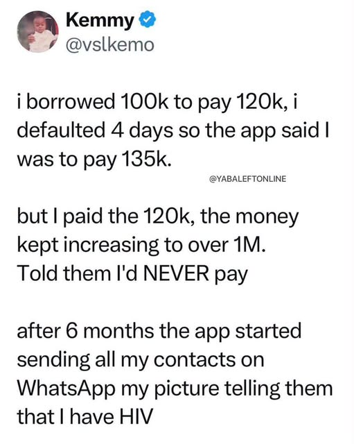 YabaLeftOnline tweet media