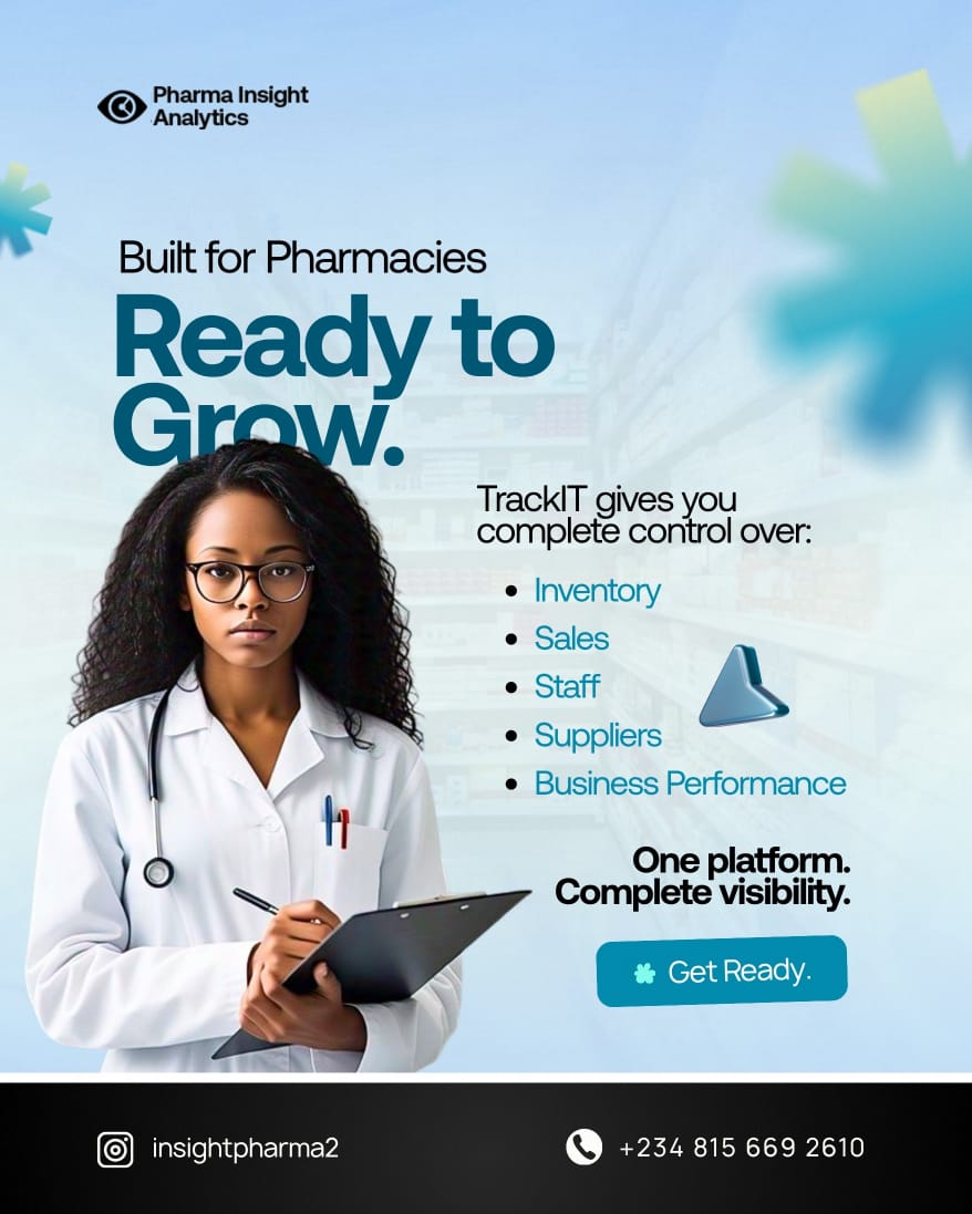 insight_pharma's tweet photo. Running a pharmacy without real-time data,
Is like driving with your eyes closed.
TrackIT opens them: inventory, sales, staff,
Suppliers, profit  all on one dashboard.
Built for pharmacies that refuse to stay small.
Complete visibility drops soon. Get ready. https://t.co/amGTg3li9H