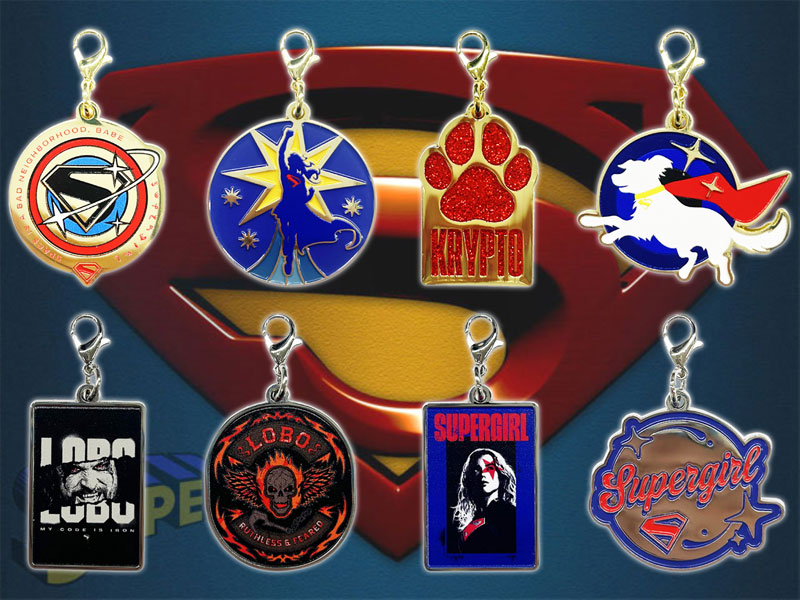 新入荷】スーパーガールSupergirl メタルチャームコレクション